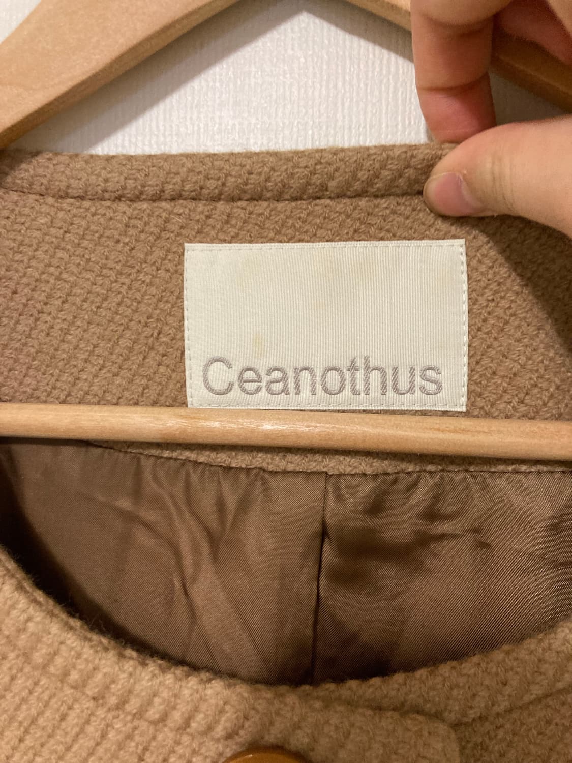 나나미 카라멜 코트 상품이미지7