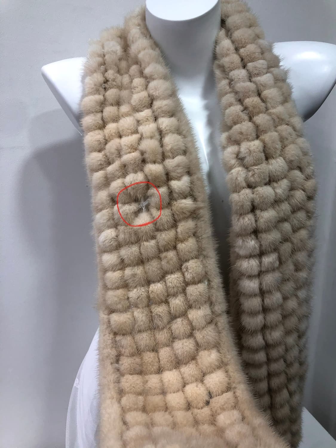 bobble fur muffler 상품이미지2