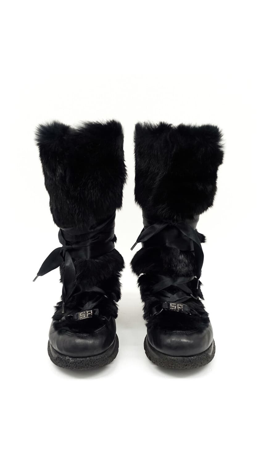 소니아 리키엘 퍼 스트랩 부츠 상품이미지1