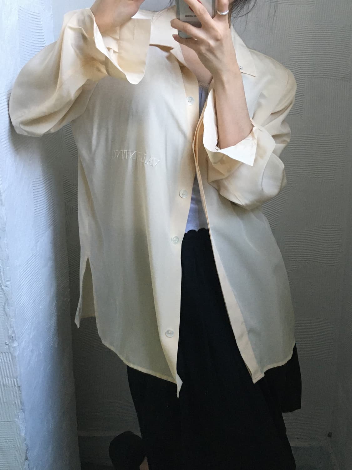 Valentino 발렌티노 90‘s 실크 셔츠 상품이미지2