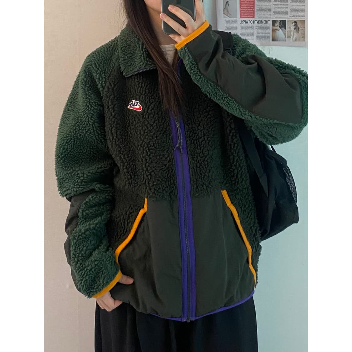 나이키 헤리티지 쉐르파 후리스 상품이미지2