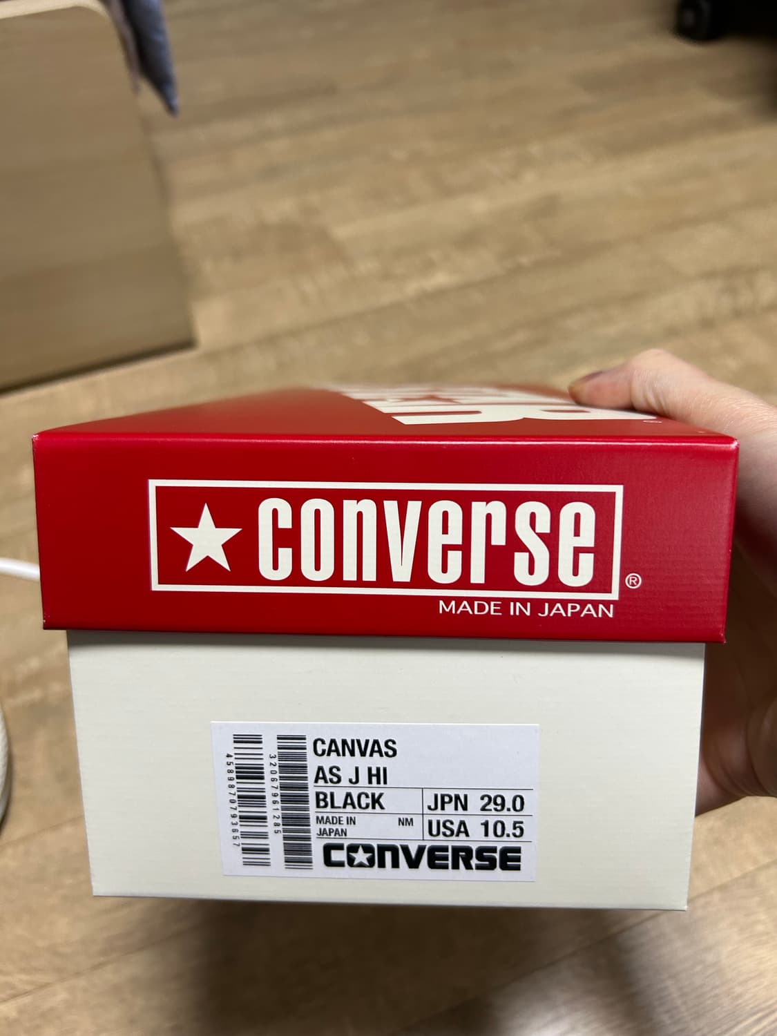 컨버스 재팬 제이하이 블랙 290 상품이미지2