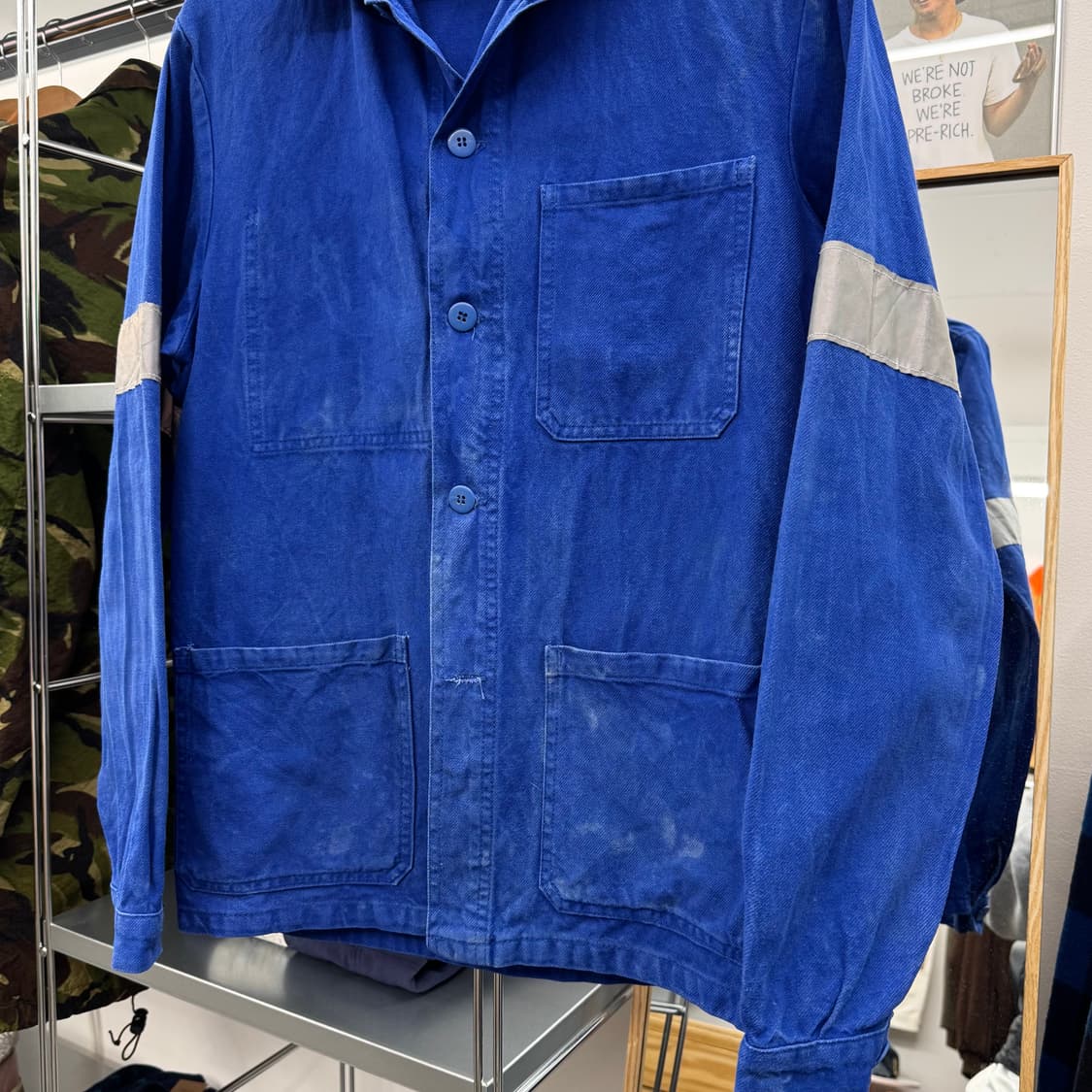 90s 빈티지 프렌치 워크 자켓 (S)   상품이미지2