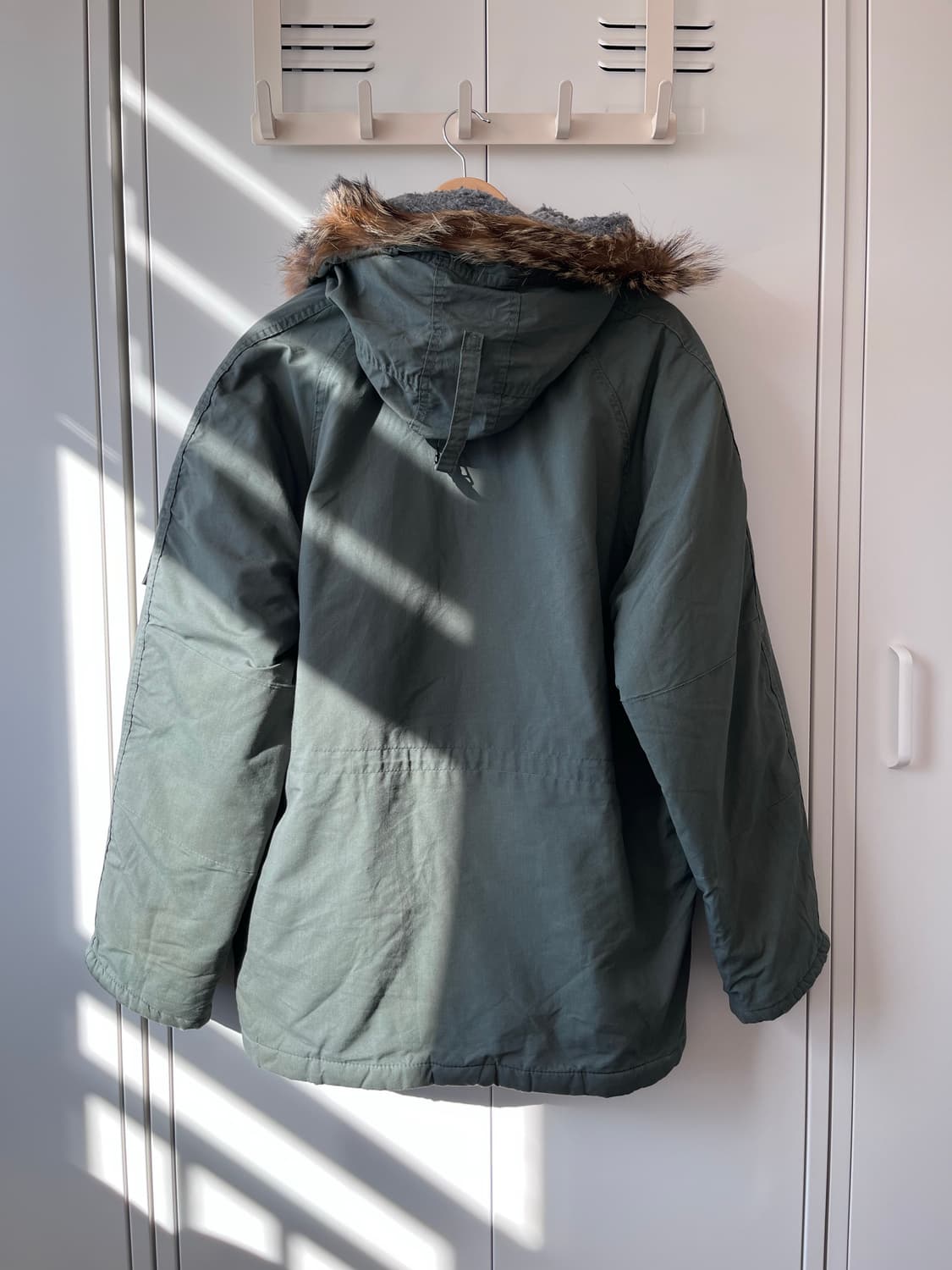 NB3 밀리터리 카키 야상 누빔 패딩 점퍼 상품이미지8