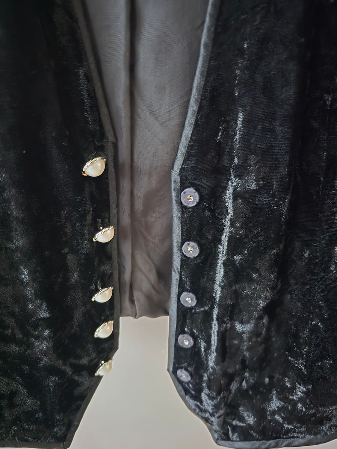 velvet vest (Japanese designer brand) 상품이미지5