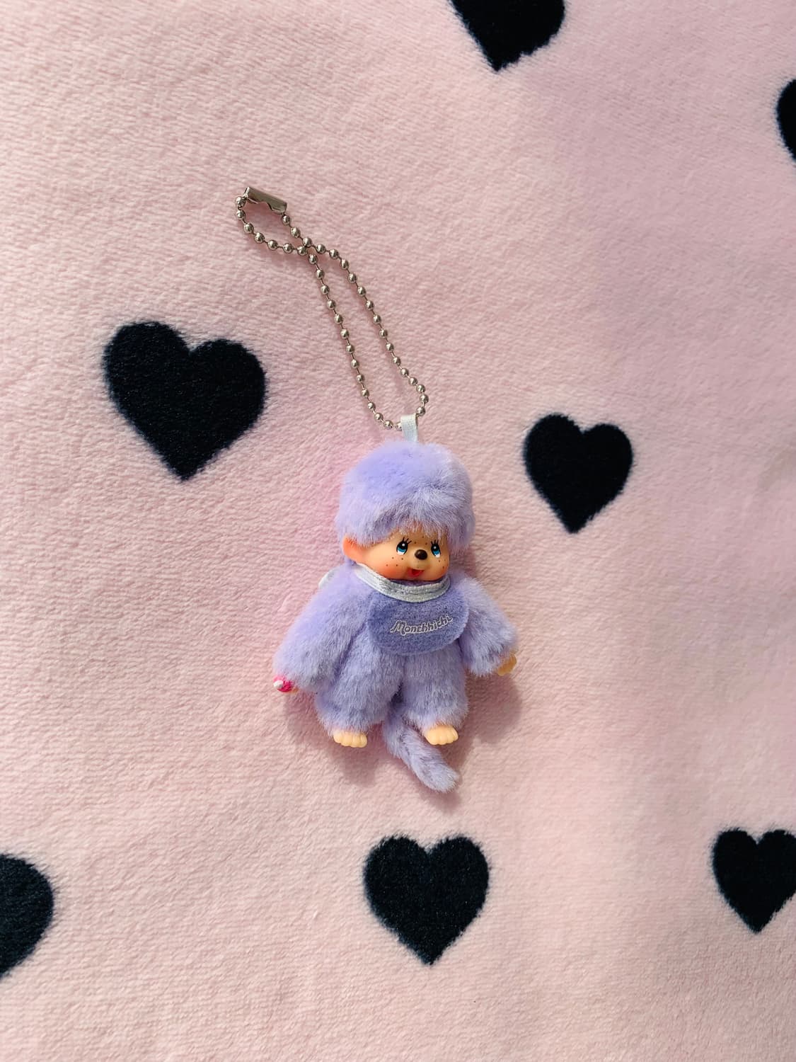 ❌판매완료❌💜고전 초미니 톤 라벤더 몬치치 키체인 상품이미지2