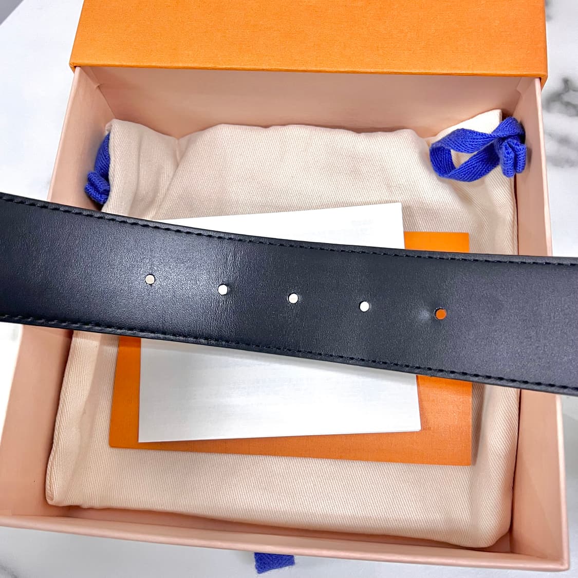 [미사용/정품] 루이비통 LV 리버서블 이클립스 리버스 벨트 상품이미지4