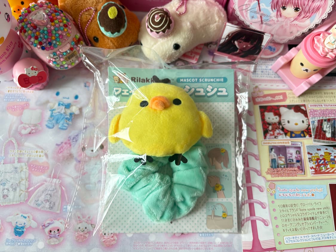 키이로이토리 마스코트 스크런치 상품이미지1