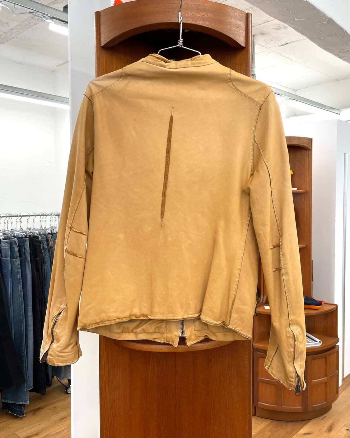 [S] sisii 레더 자켓 상품이미지2