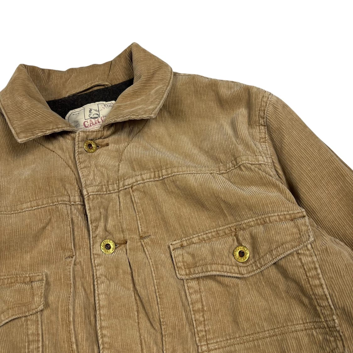 폴로 진스90‘s 베이지컬러 코듀로이 트러커 자켓 상품이미지4