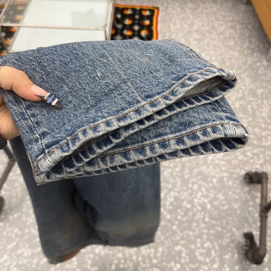 피스워커 올드스쿨 빈티지 캐주얼 데님팬츠 29인치 C07870 상품이미지7