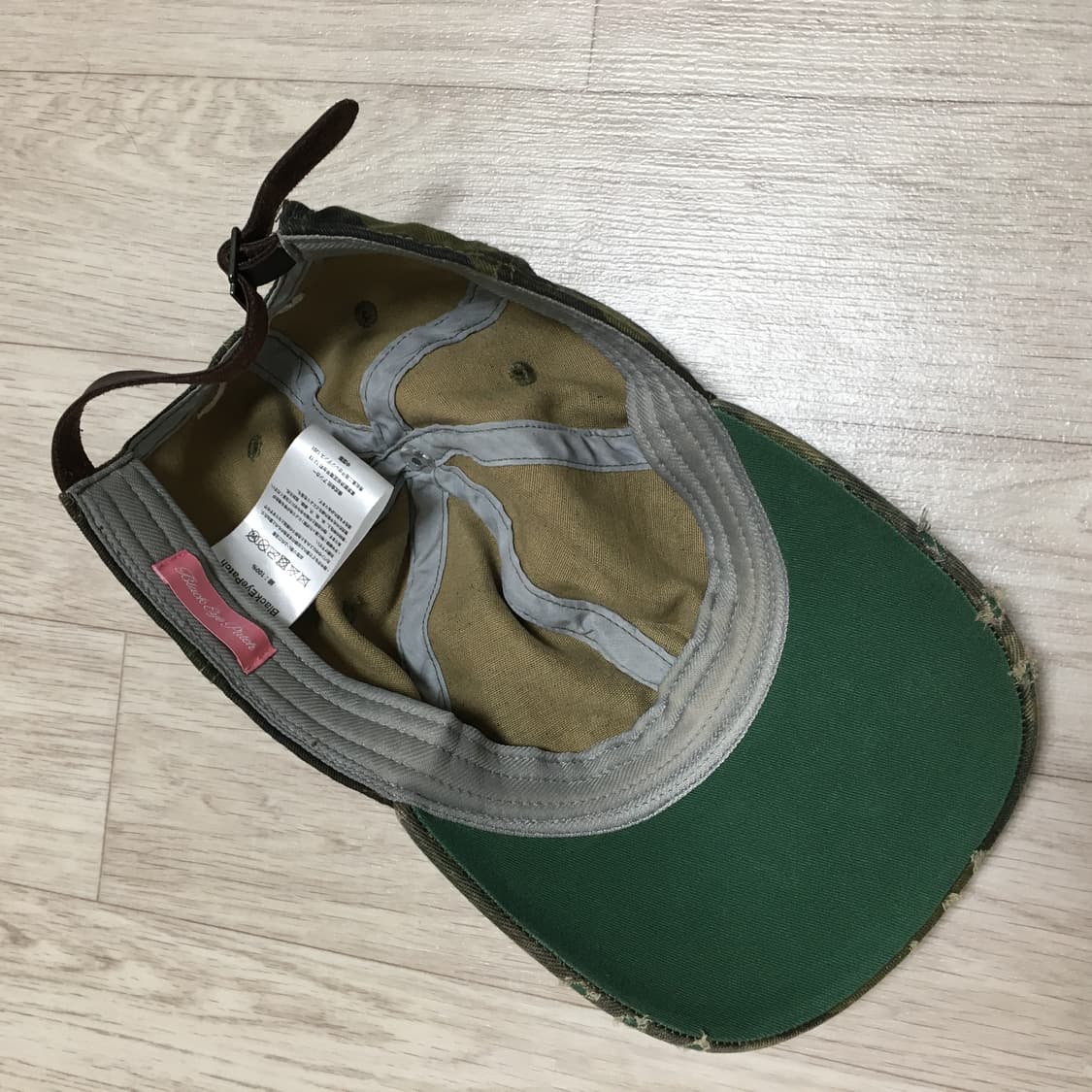 y2k 빈티지 카모 캡모자 상품이미지5