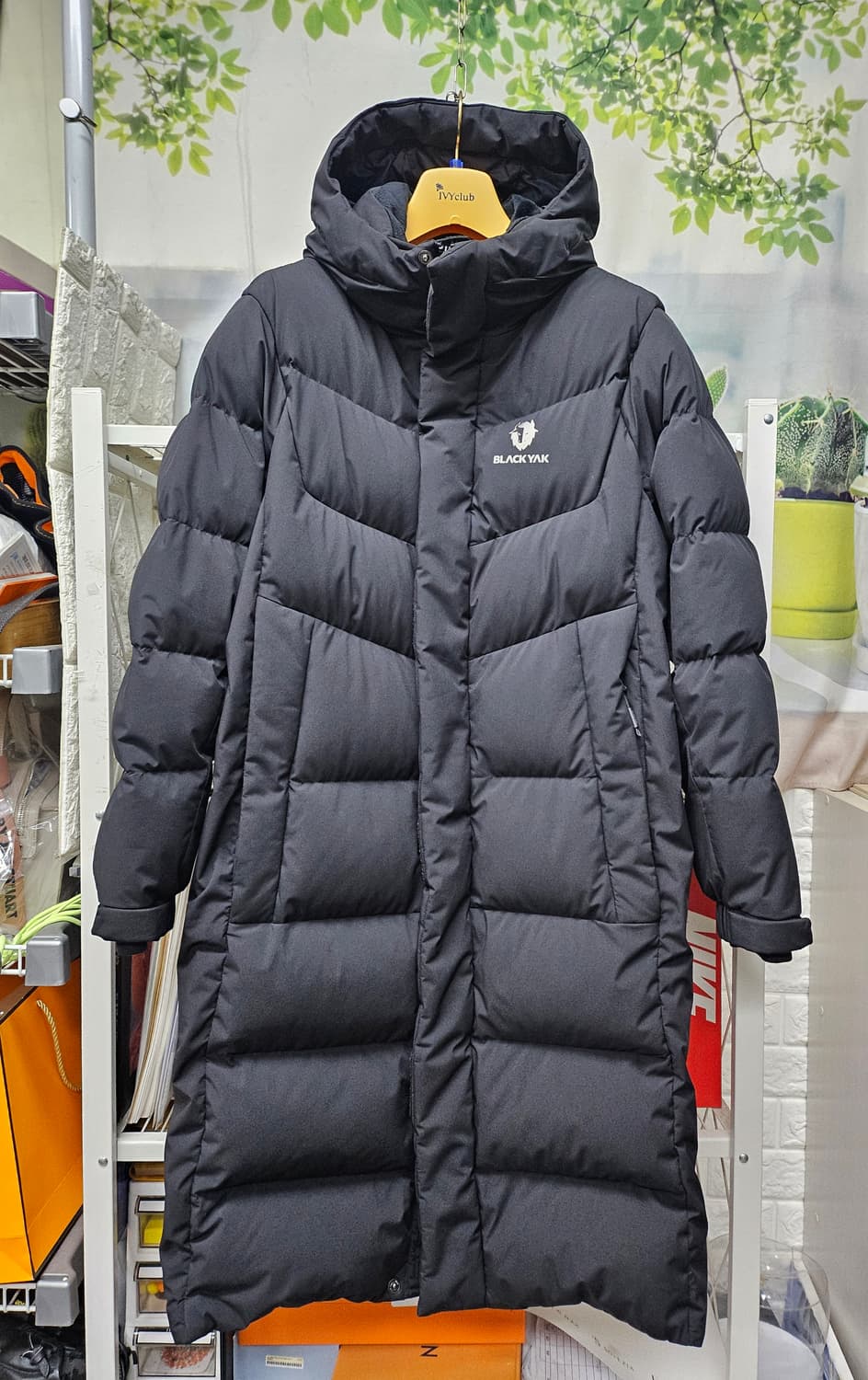 블랙야크 24년형 남성 여성 롱패딩 90 맥스벤치 다운자켓 AD25 상품이미지1