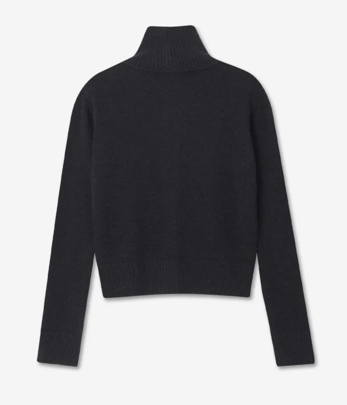 미치코런던코시노 하이넥 버튼 가디건 블랙 상품이미지2