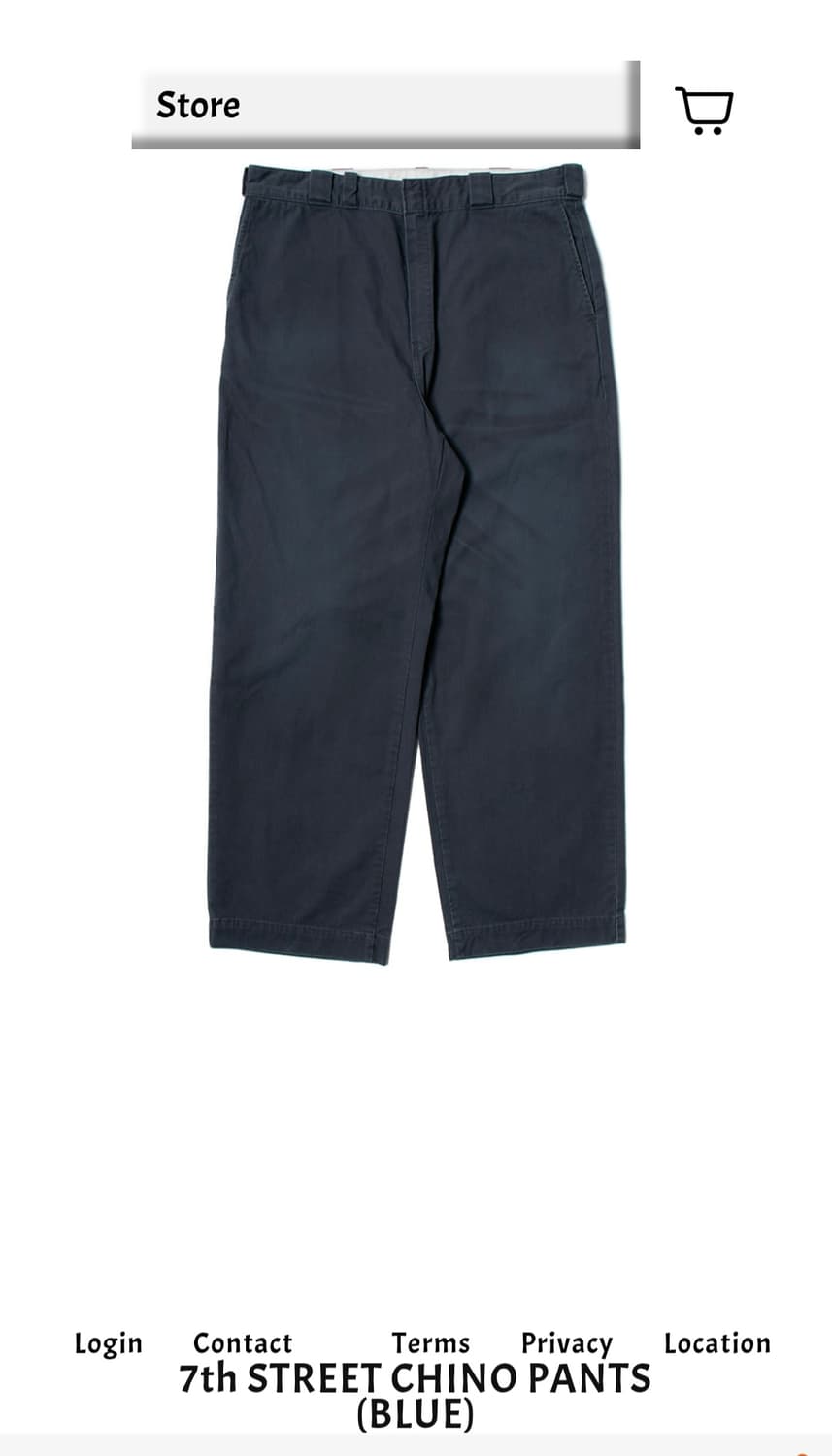 더뤡코즈 치노 /1사이즈 상품이미지1