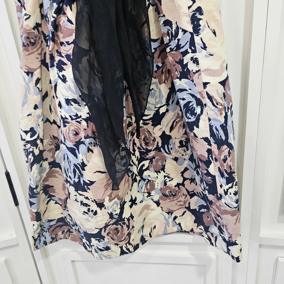 릴리브라운(Lily Brown) 플라워 자가드 리본 원피스 상품이미지6