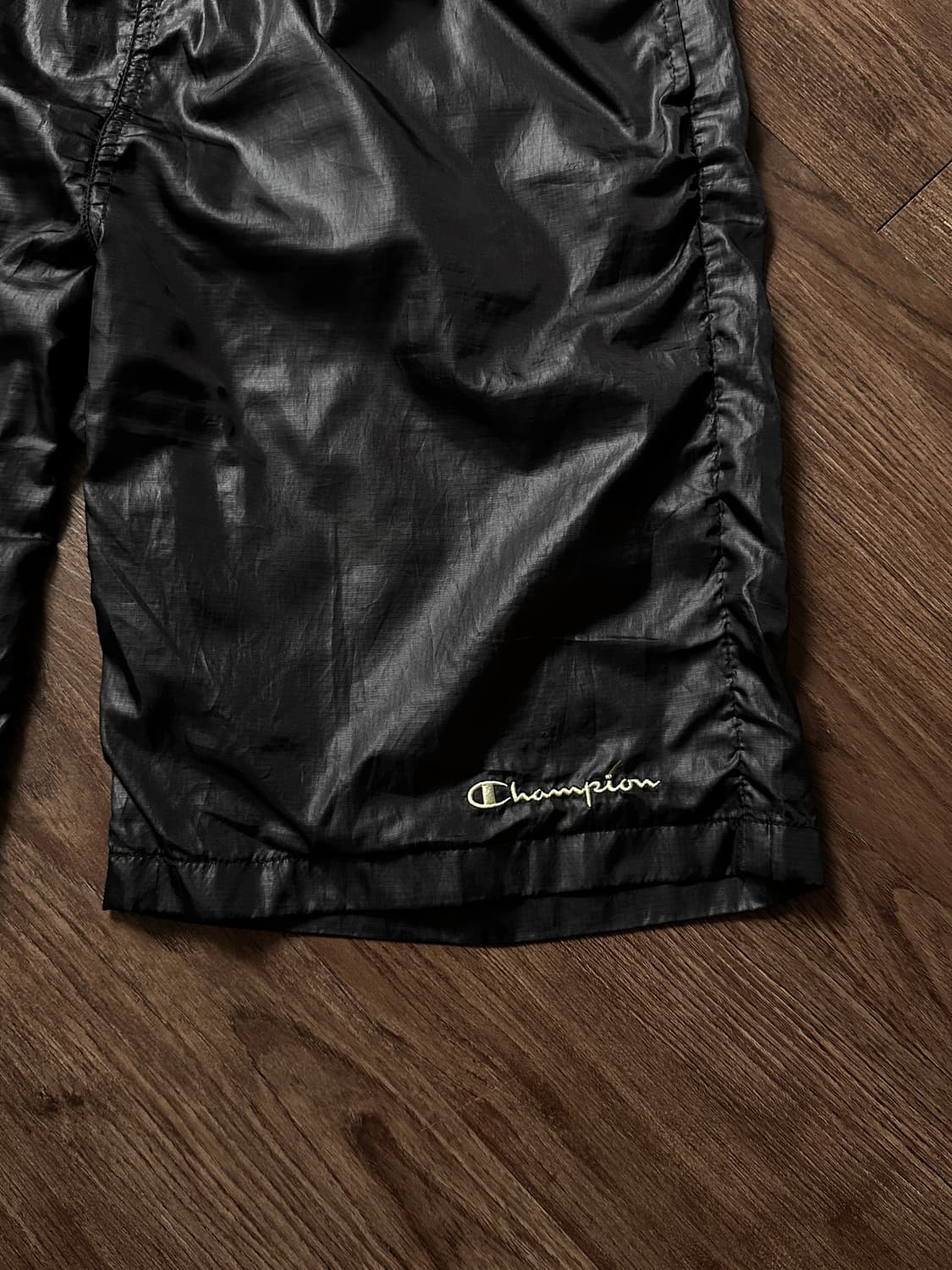 Champion 글로시 블랙 스포츠 쇼츠 상품이미지10