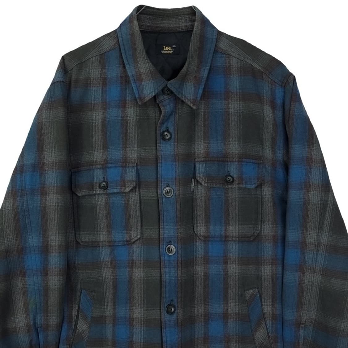 [리] 퀄팅 체크 셔츠 자켓 M18504 상품이미지4