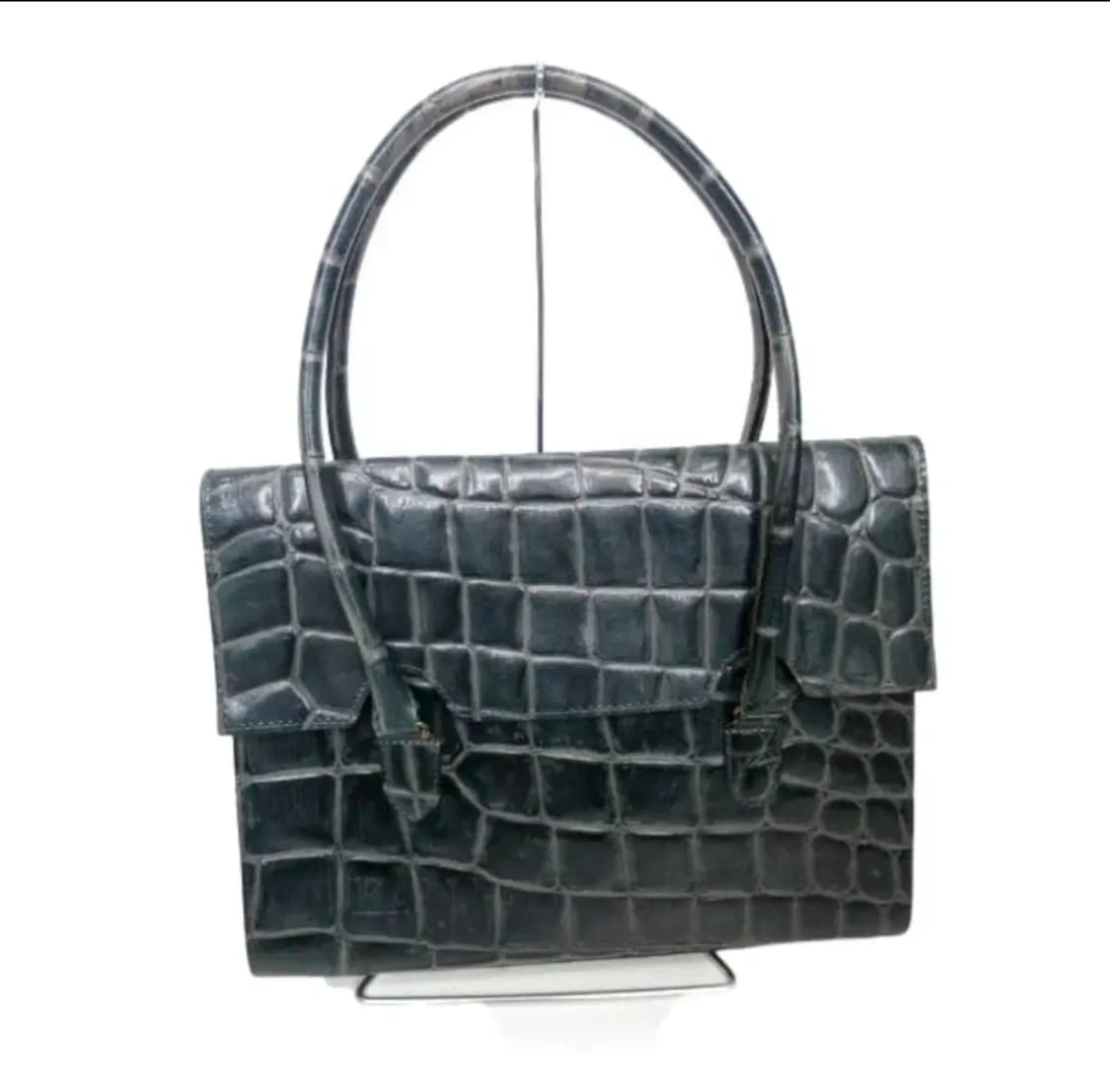 장폴고티에 크로크 몰드 가죽 핸드백 y2k 상품이미지1