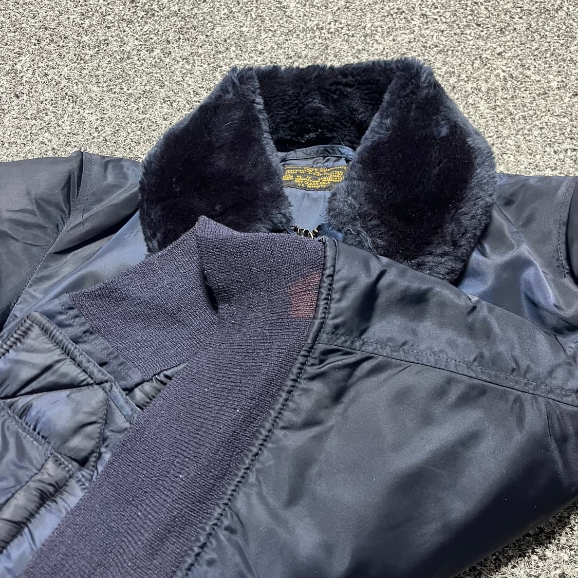 1980s vintage  B-15C 플라이트 자켓 상품이미지5