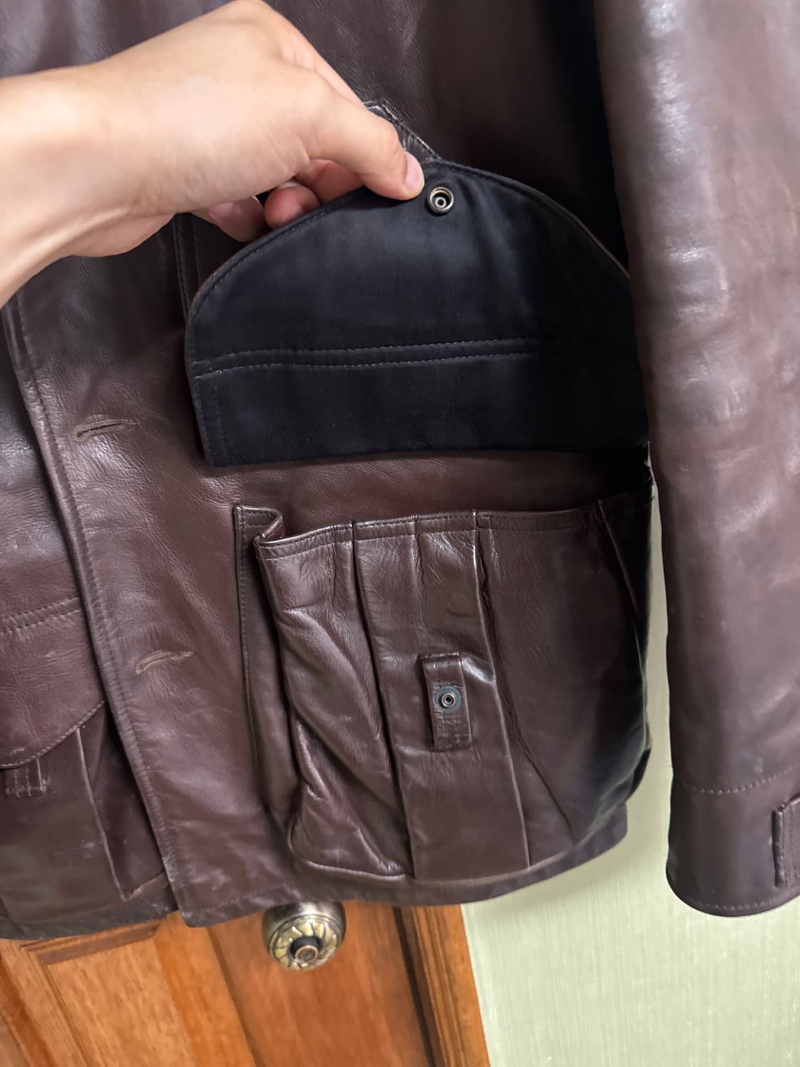 Polo Ralph Lauren Cowhide hunting jacket 상품이미지5