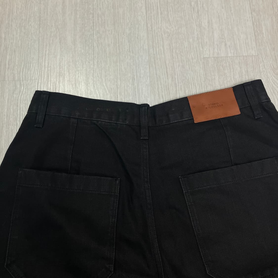 [L] 스튜디오니콜슨 푸크 데님 블랙 상품이미지7