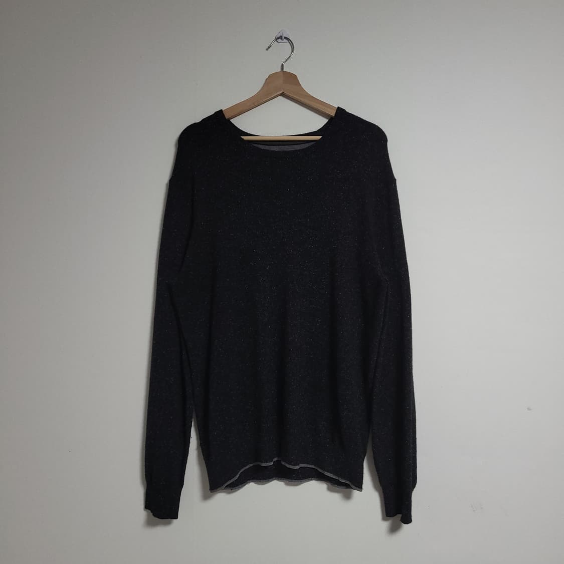 (110) 헨리코튼 니트 긴팔티셔츠 롱슬리브 모견혼방 상품이미지1