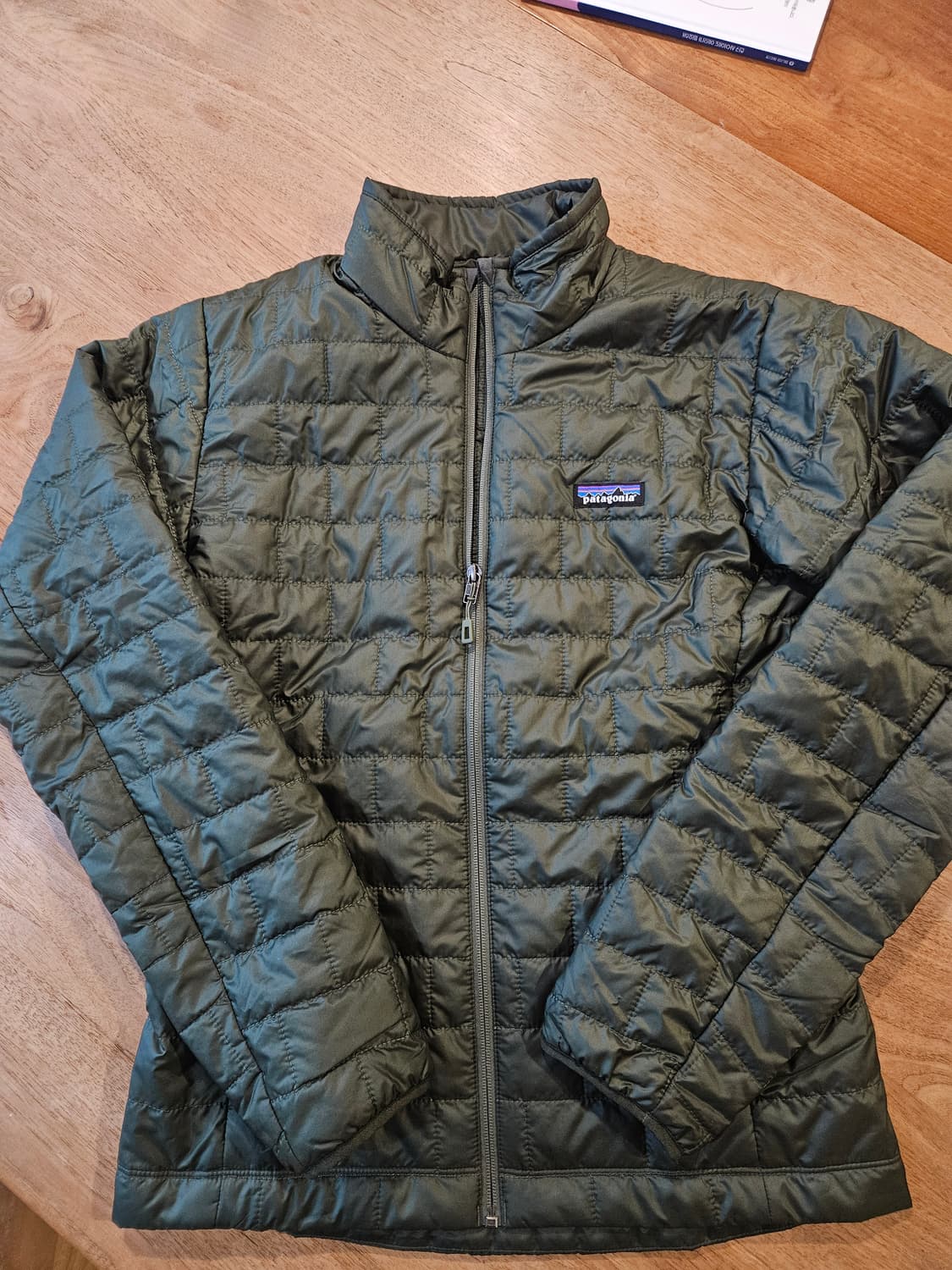 파타고니아 나노퍼프 카키 새상품 95-100 경량 패딩 등산 클라이밍 아 상품이미지1