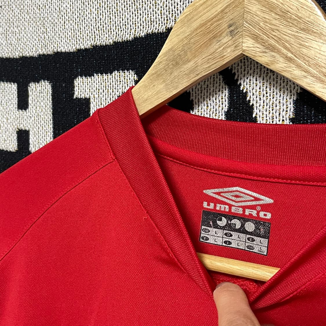 엄브로 잉글랜드 긴팔 축구 져지 상품이미지6