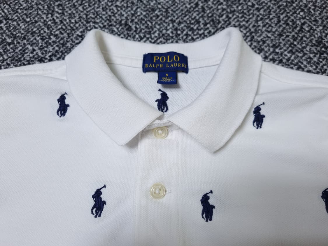 [무료배송][120]폴로 키즈 멀티 포니 반팔티 카라티 상품이미지5