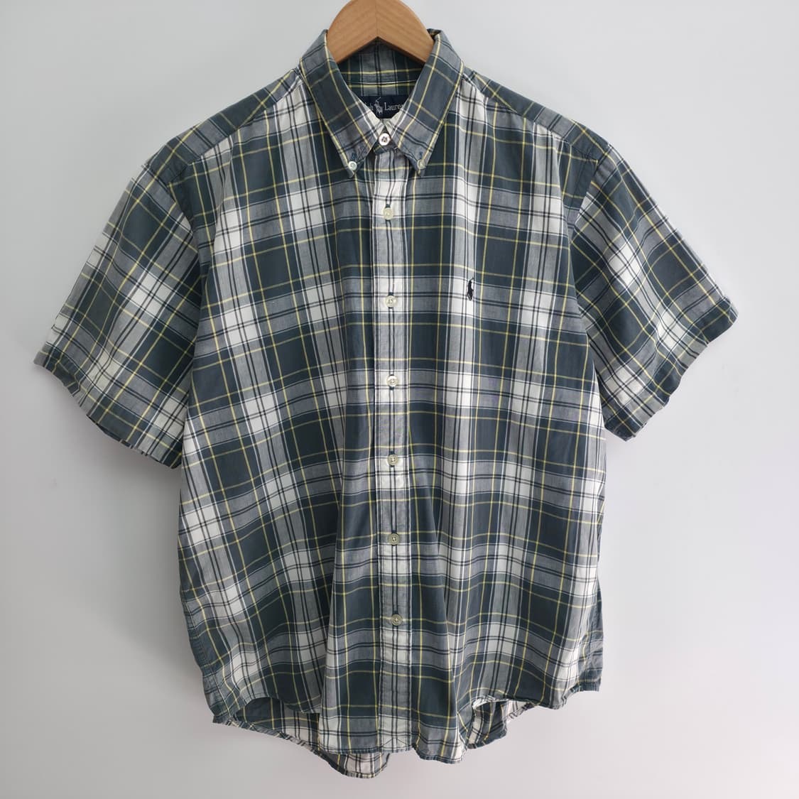 [L] 폴로 랄프로렌 체크 반팔 셔츠 상품이미지1