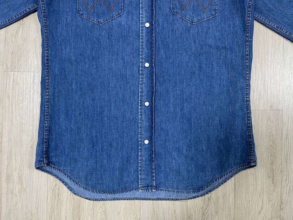 95~100) 60's 복각 랭글러 데님 웨스턴셔츠(RRL&LVC&폴로) 상품이미지6