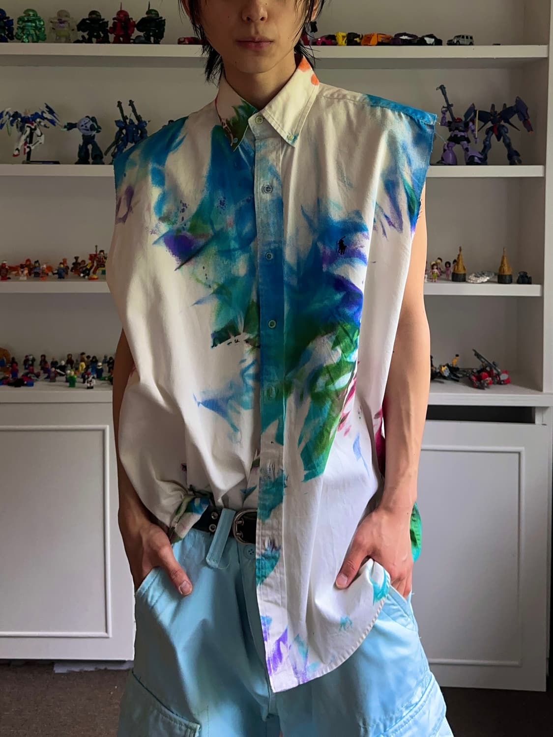 Ralph Lauren 타이다이 슬리브리스 셔츠 상품이미지6