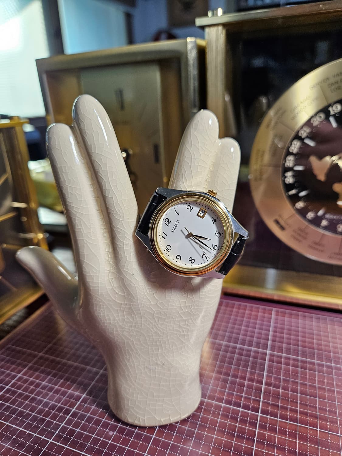 세이코 남성 빈티지 쿼츠 상품이미지1