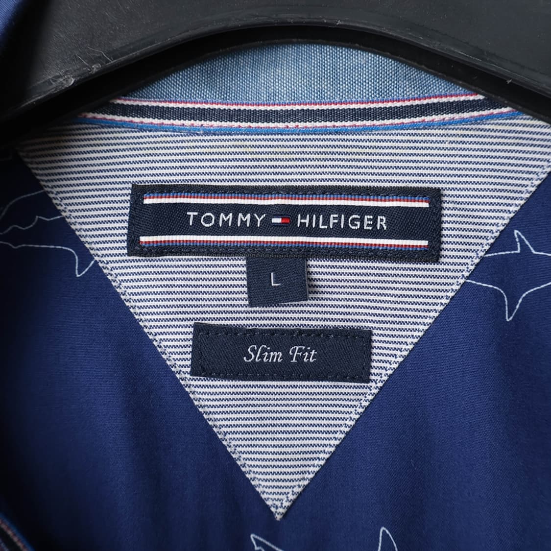 100/타미힐피거 샤크 슬림핏 포켓 코튼 셔츠 상품이미지7