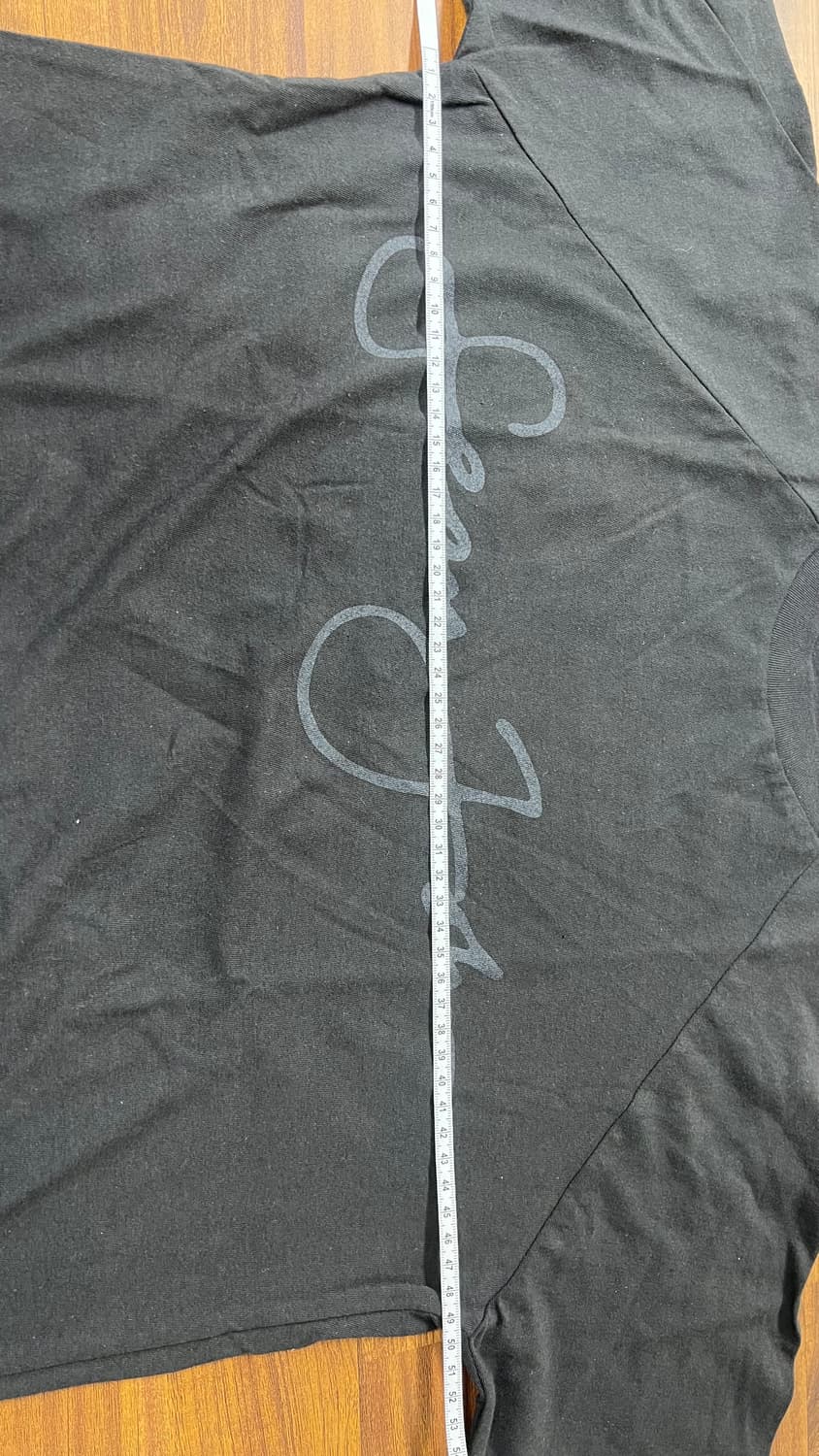 (새상품)이지 X 션존 티셔츠 블랙 1사이즈 상품이미지6