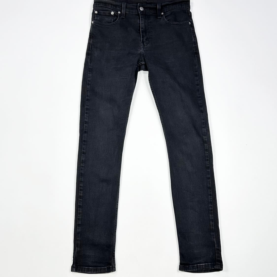 리바이스 512 오리지널 흑청 슬림 데님팬츠 (30인치 여성추천) 상품이미지3