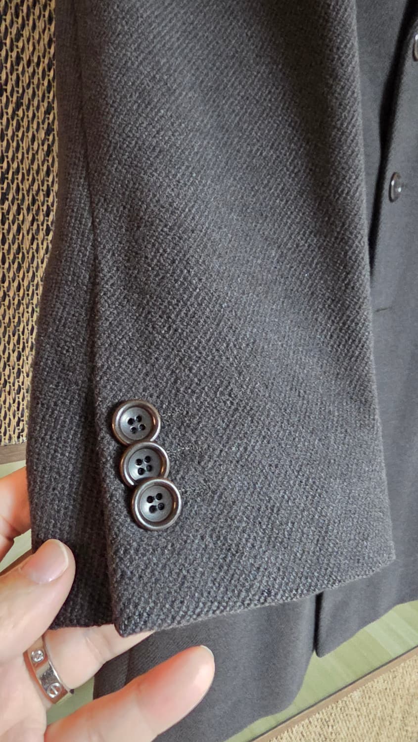 [신품급]아르마니 콜레치오니 코트 / 이태리 메이드 / 울100% 상품이미지6