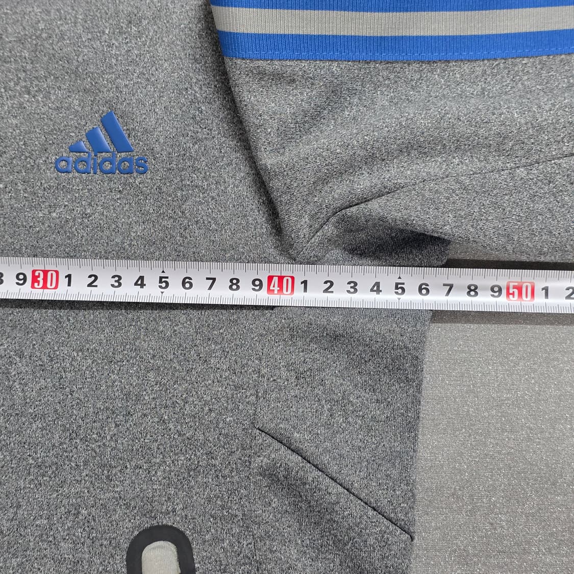 95 아디다스 져지 그레이 블루 회파 상품이미지5
