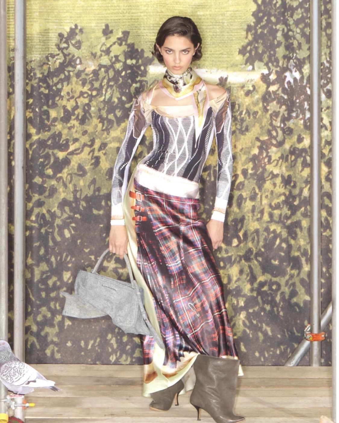 H&M glenn martens 프린트 탑 상품이미지1