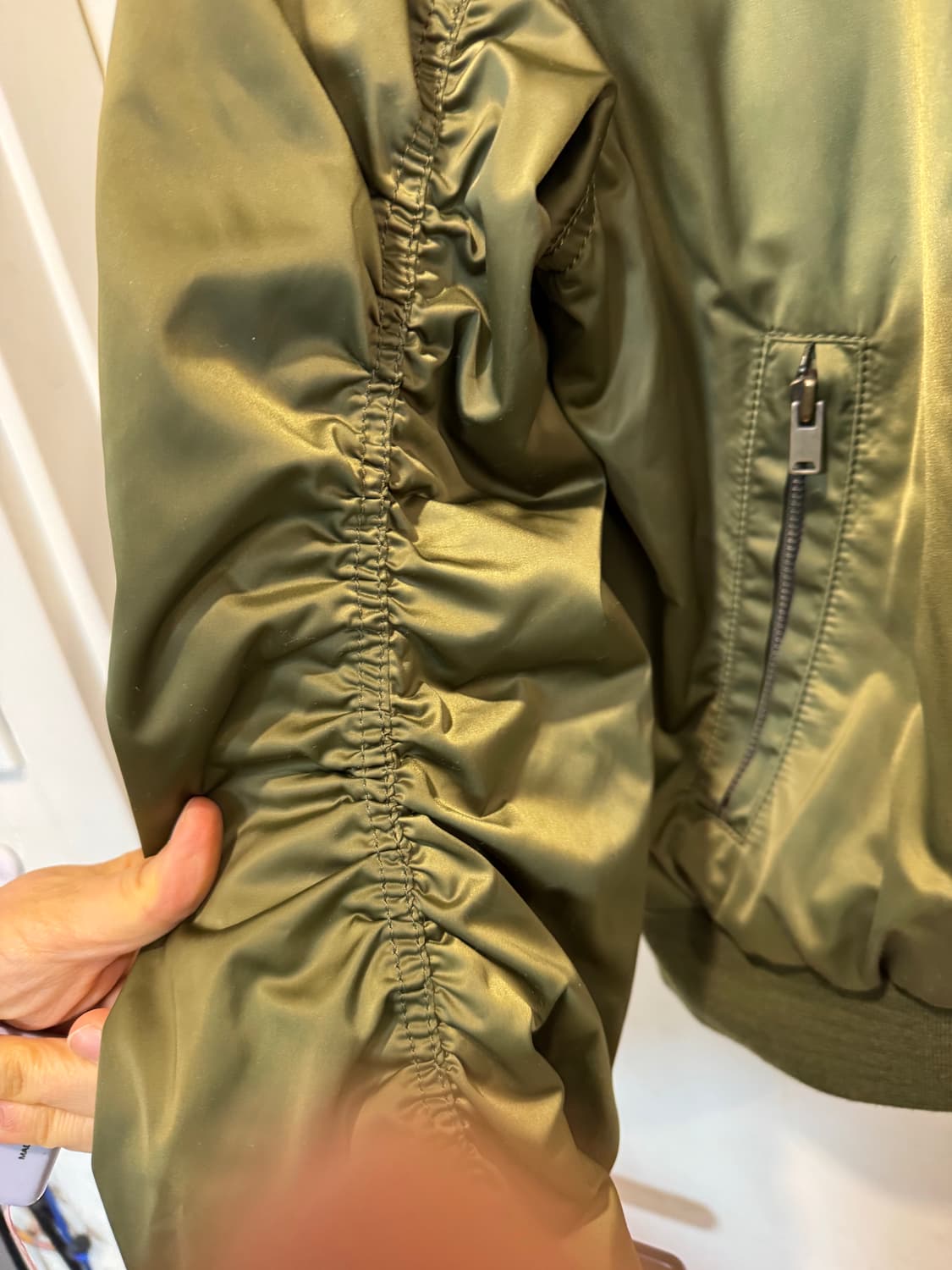 비꼴리끄 뒷판 자수 자켓 상품이미지7