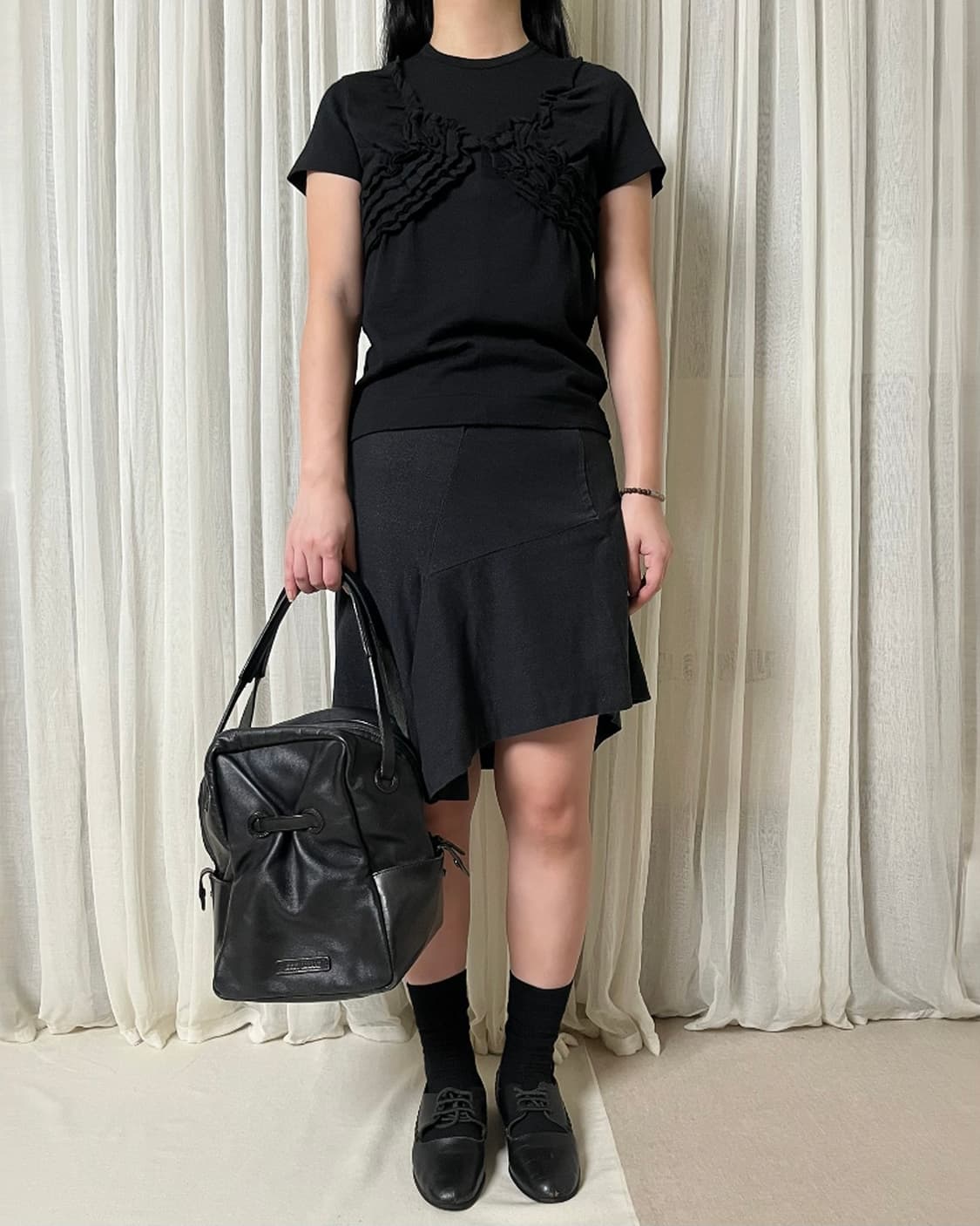 이세이미야케 레더 링클 핸드백 issey miyake 토트백 상품이미지7