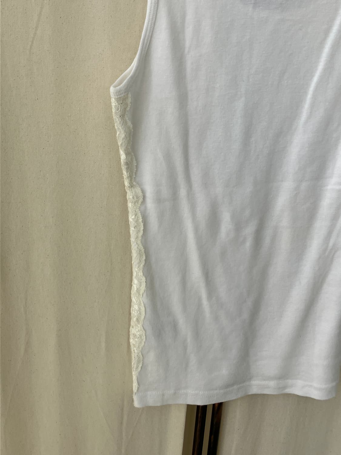 silver printing lace sleeveless 상품이미지8