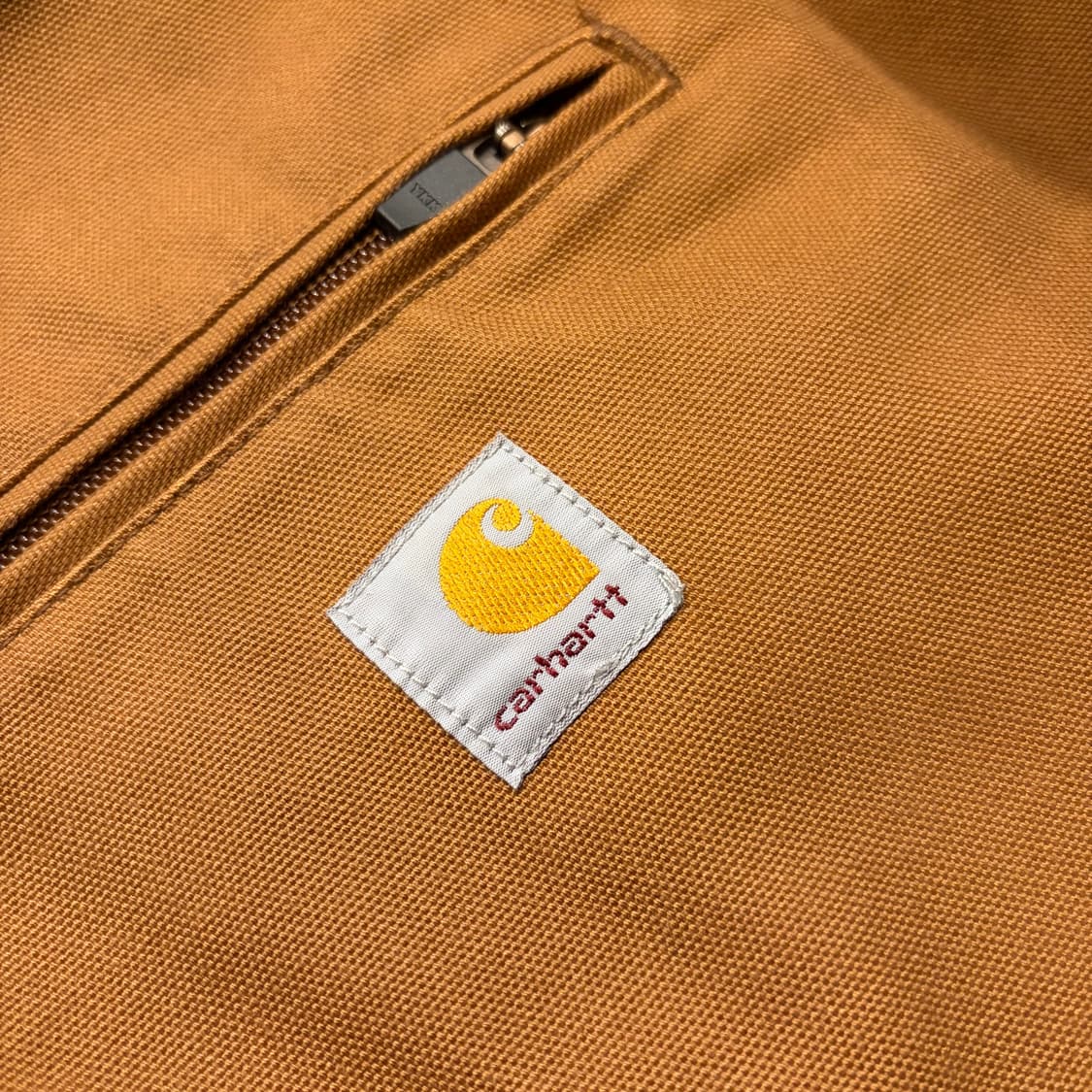[XL] 칼하트 디트로이트 브라운 덕 캔버스 자켓 D108 상품이미지4