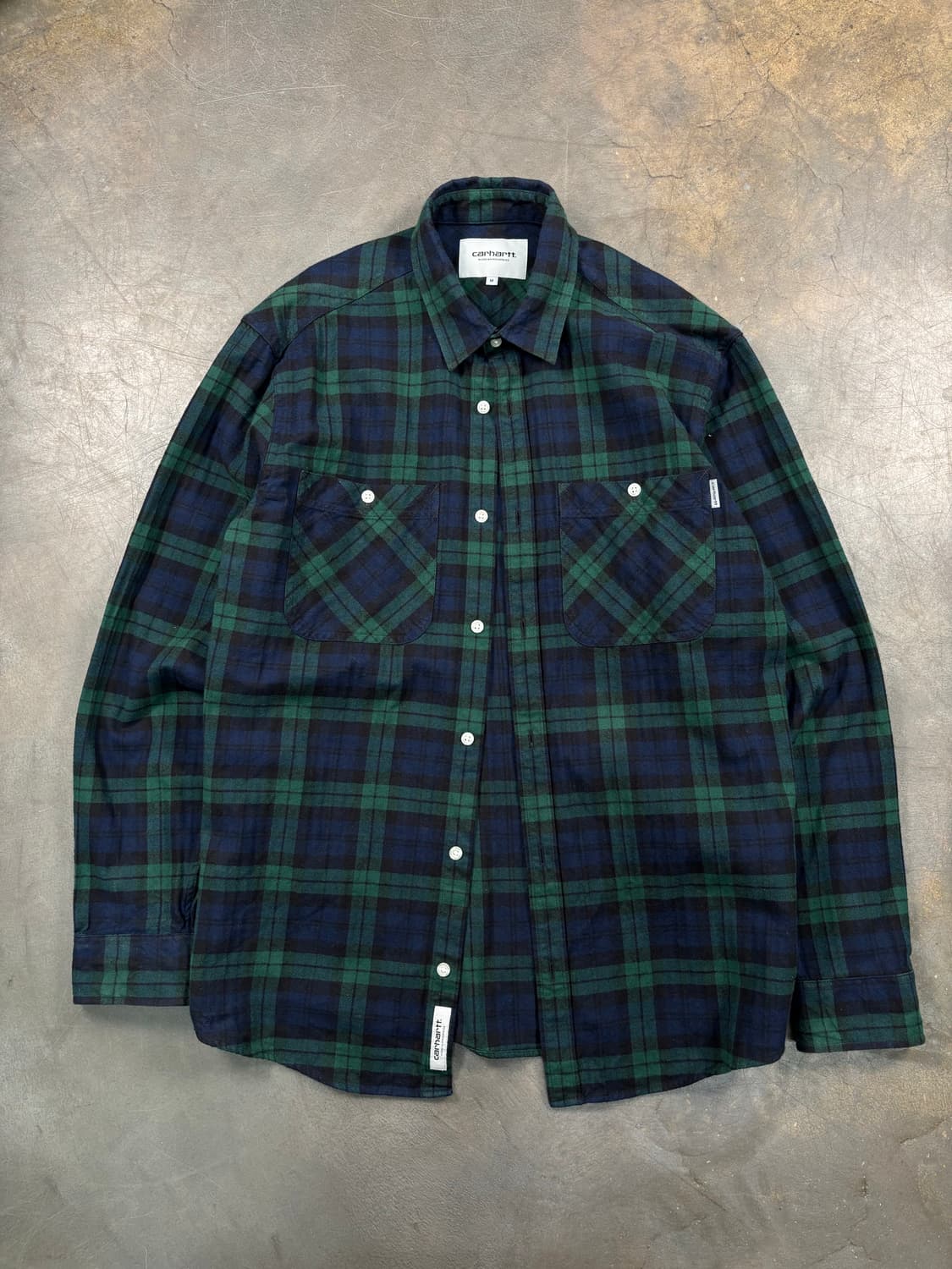 칼하트 윕 슬로만 체크 셔츠 상품이미지1