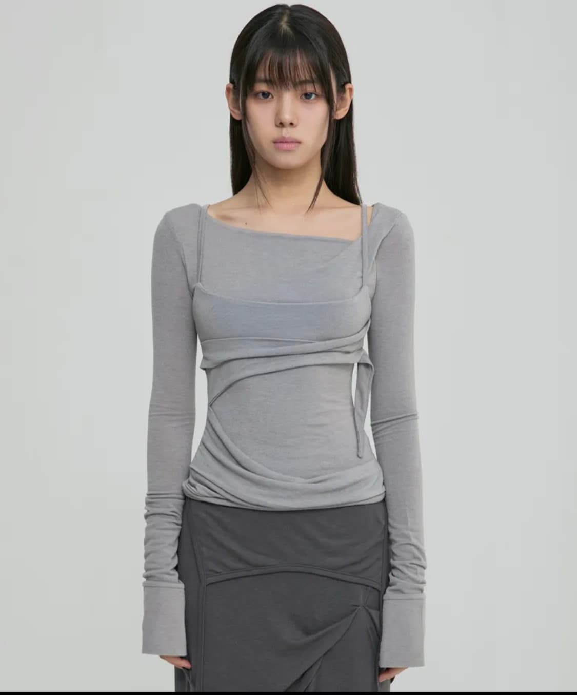 플레어업 레이어드 티셔츠 상품이미지1