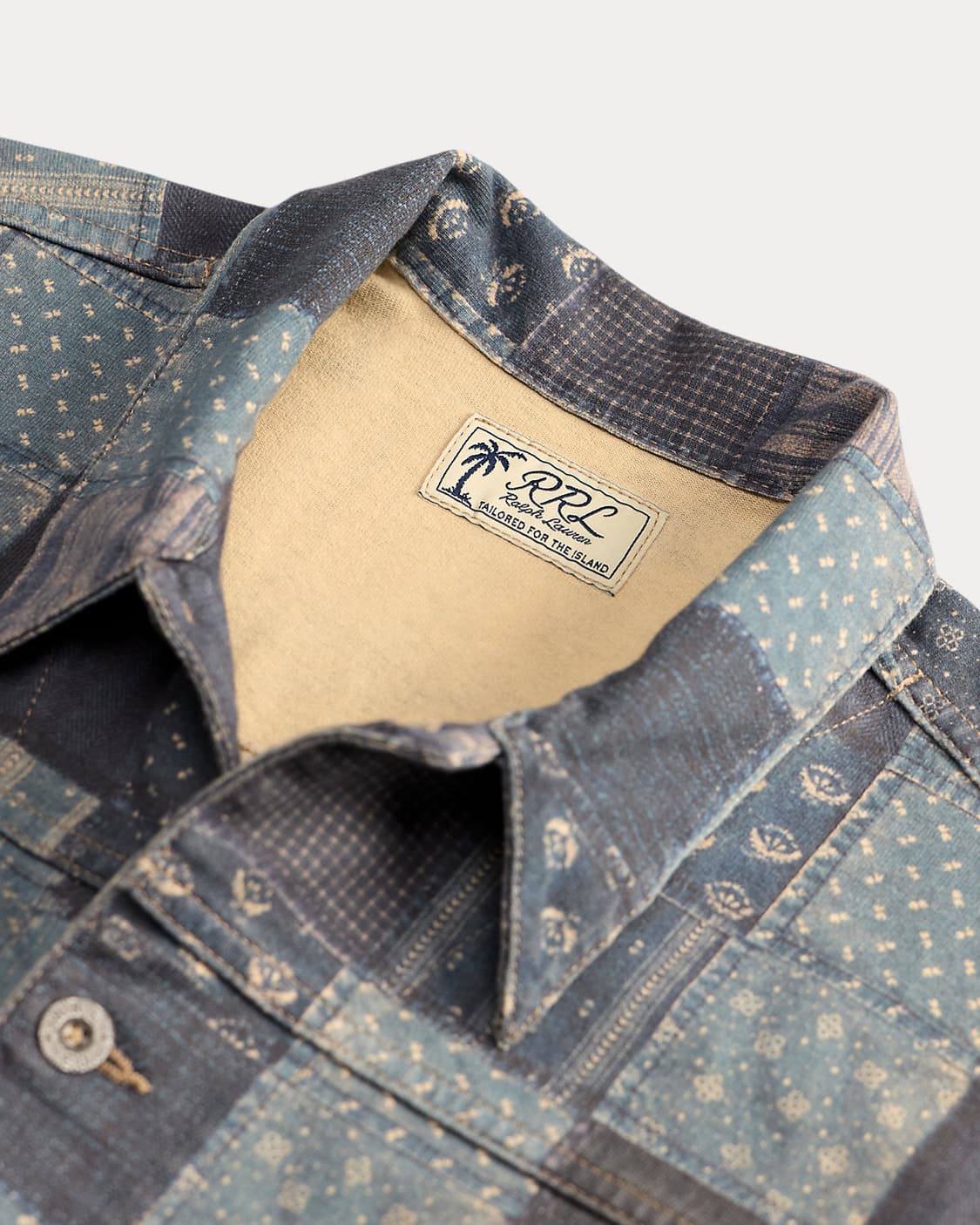 RRL 더블알엘 26 SS 패치워크 프린트 저지 자켓 상품이미지2
