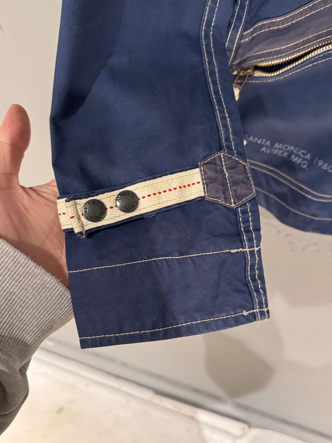 아비렉스 밀리터리 산타모니카 투웨이 자켓 상품이미지5