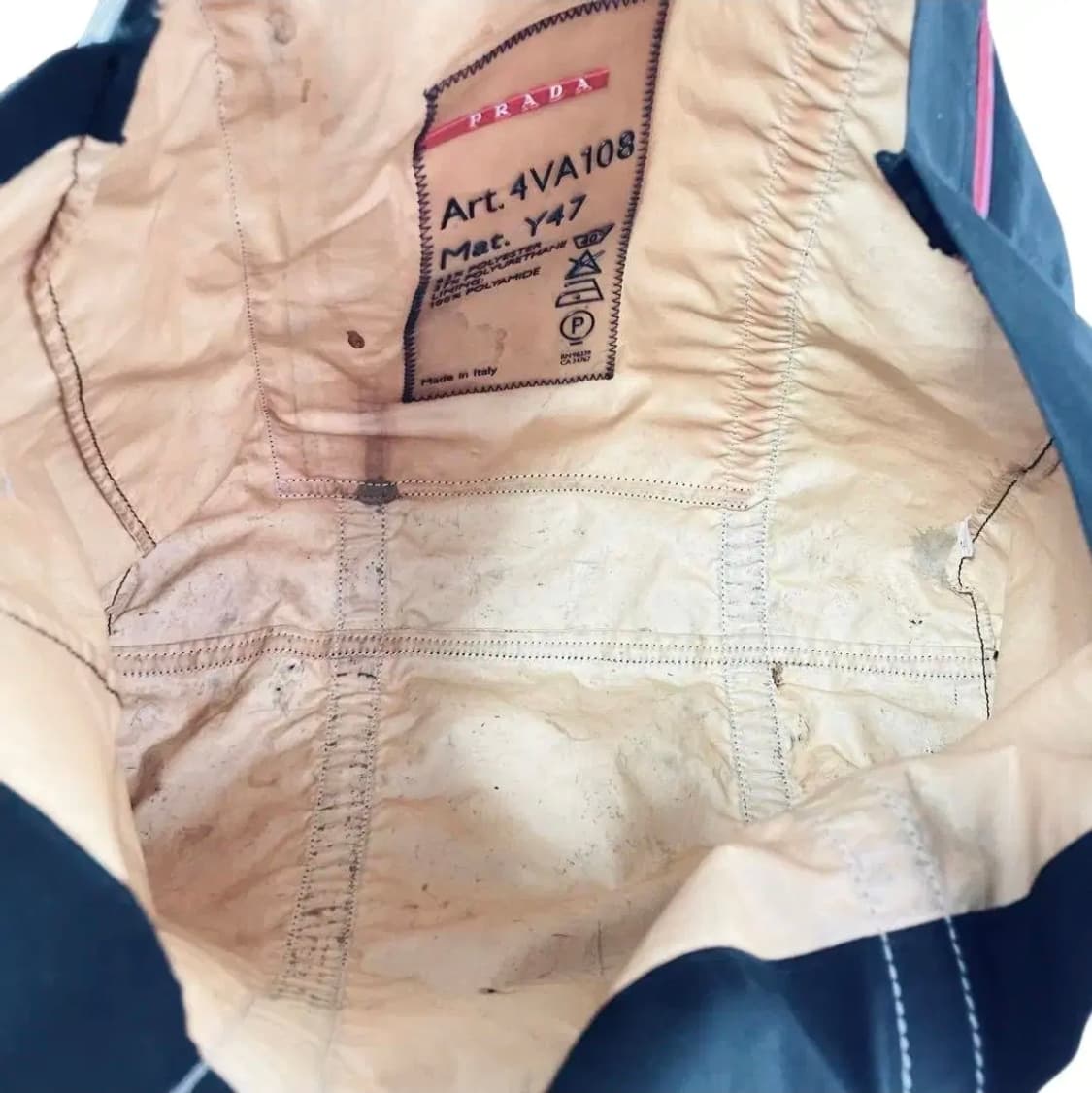 프라다 스포츠 나일론 토트백 블랙 상품이미지5