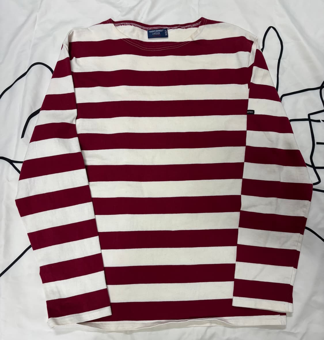 세인트제임스 단가라 스트라이프 티셔츠 상품이미지2